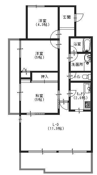 間取図(平面図)