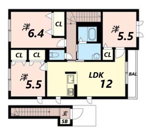 間取図(平面図)