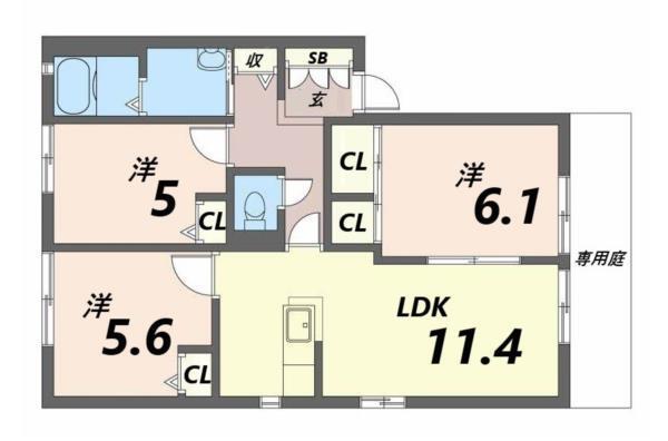 間取図(平面図)
