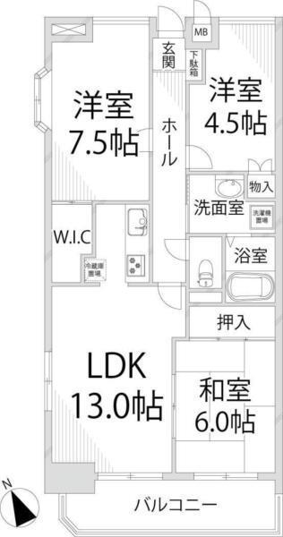 間取図(平面図)