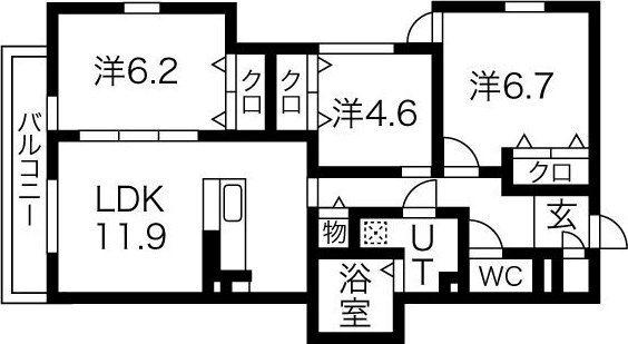 間取図(平面図)