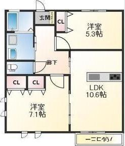 間取図(平面図)