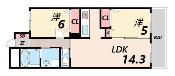 間取図(平面図)