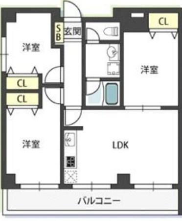 間取図(平面図)