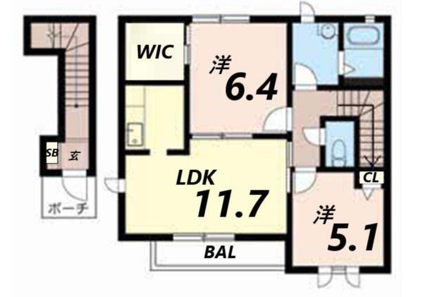 間取図(平面図)