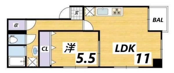 間取図(平面図)