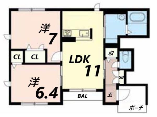 間取図(平面図)