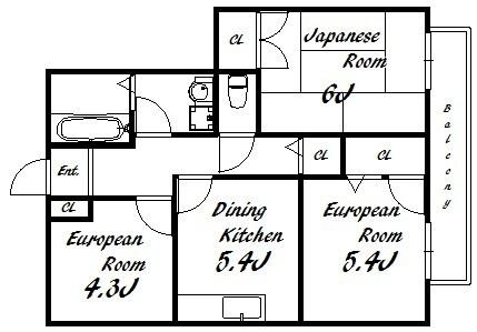 間取図(平面図)