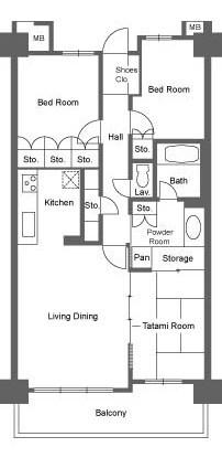 間取図(平面図)