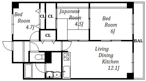 間取図(平面図)