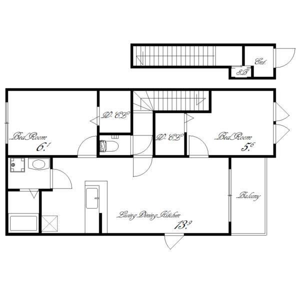 間取図(平面図)