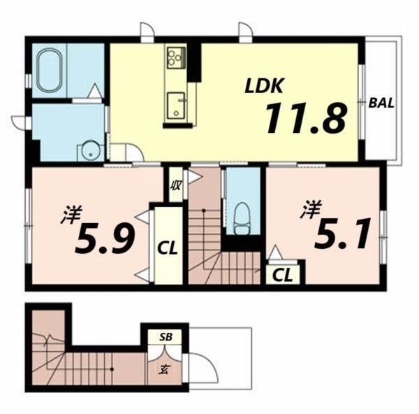 間取図(平面図)