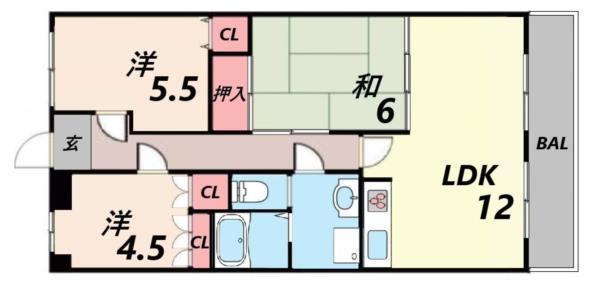 間取図(平面図)