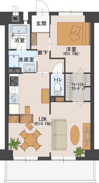 間取図(平面図)