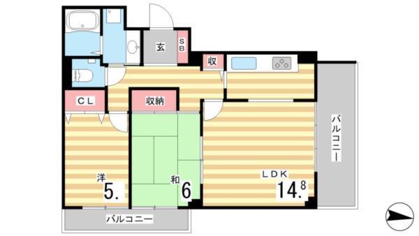 間取図(平面図)