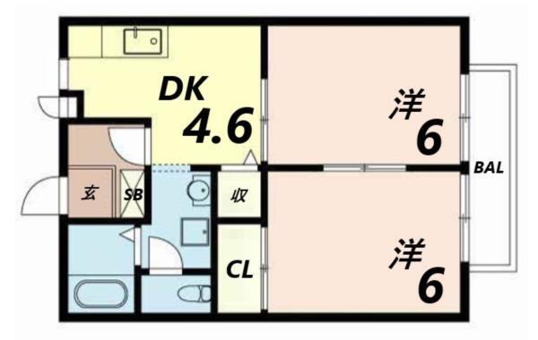 間取図(平面図)