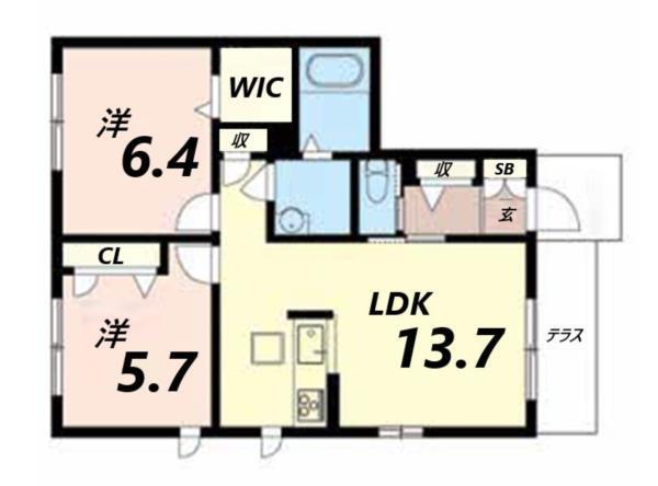 間取図(平面図)