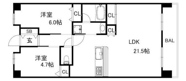 間取図(平面図)