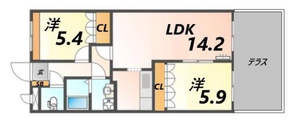 間取図(平面図)