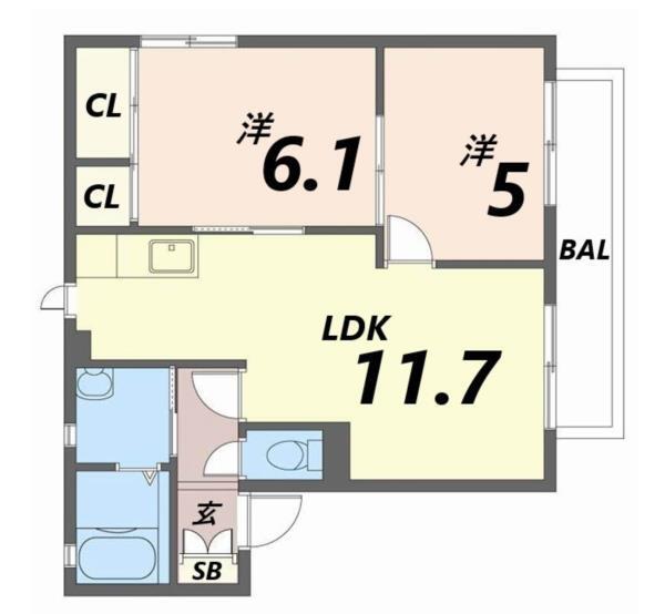 間取図(平面図)