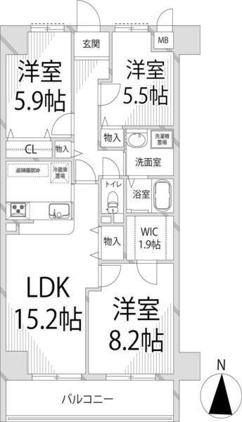 間取図(平面図)