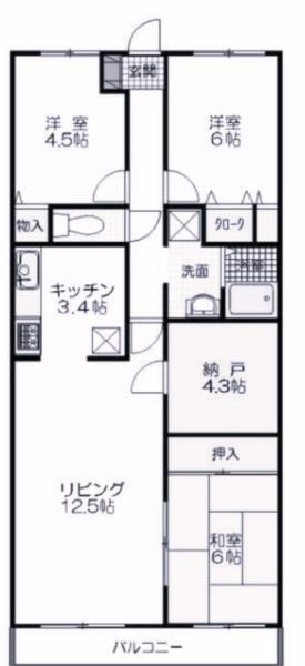 間取図(平面図)