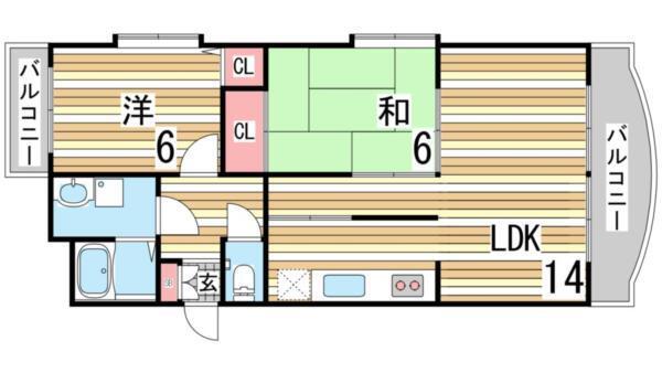 間取図(平面図)