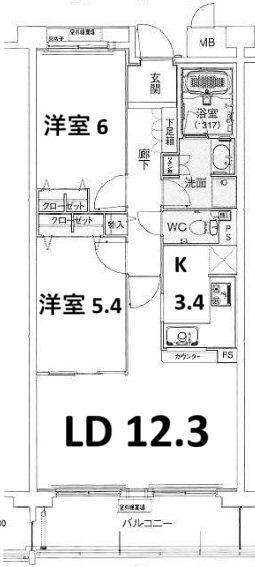 間取図(平面図)