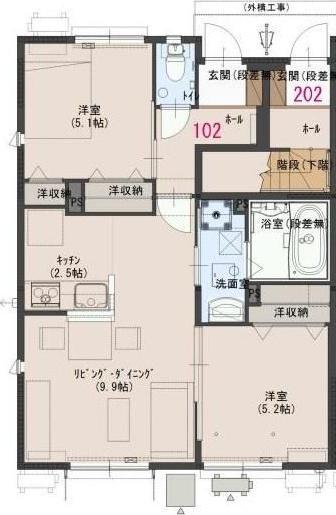間取図(平面図)