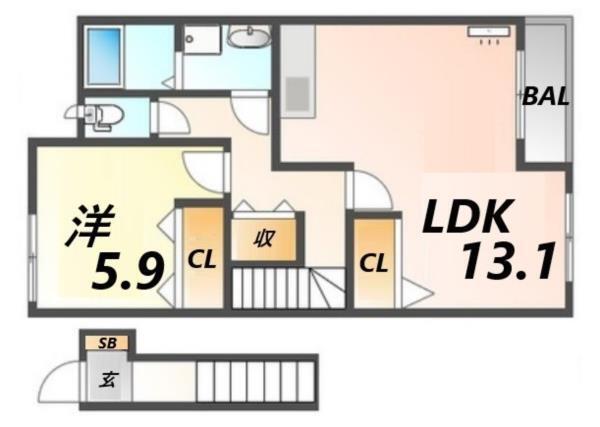 間取図(平面図)