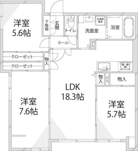 間取図(平面図)