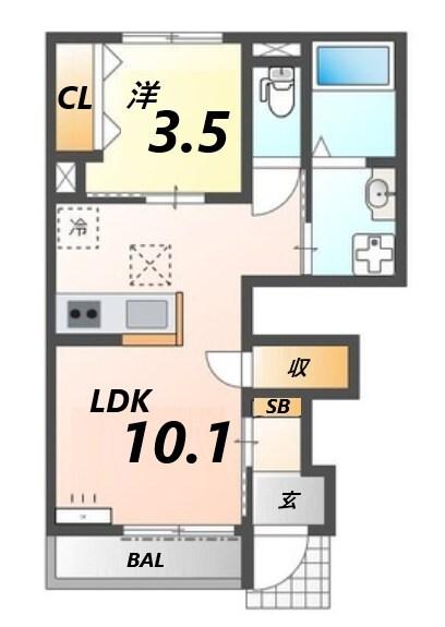 間取図(平面図)