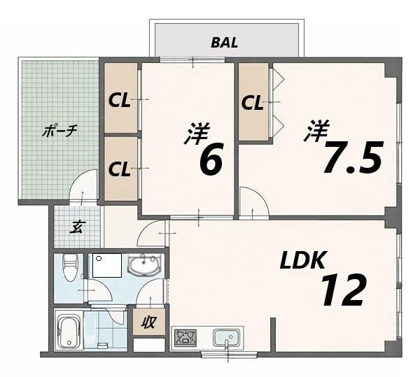 間取図(平面図)