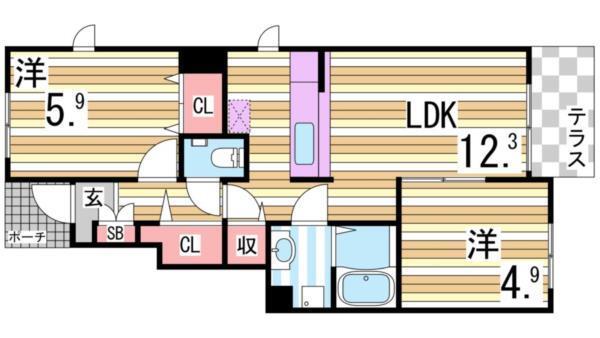 間取図(平面図)
