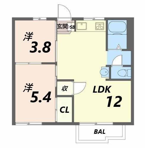 間取図(平面図)
