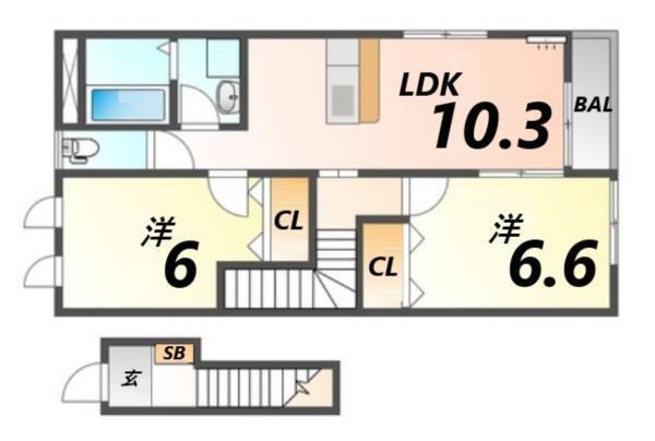 間取図(平面図)