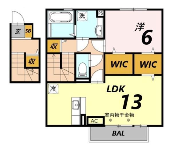 間取図(平面図)