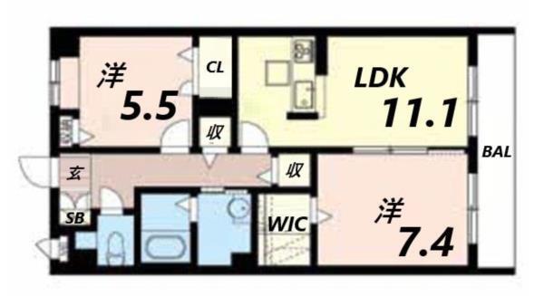 間取図(平面図)