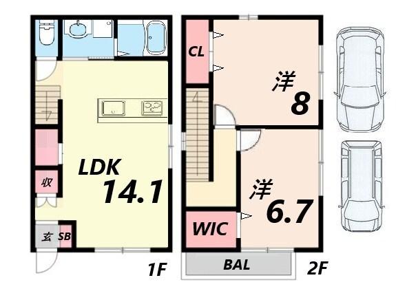 間取図(平面図)