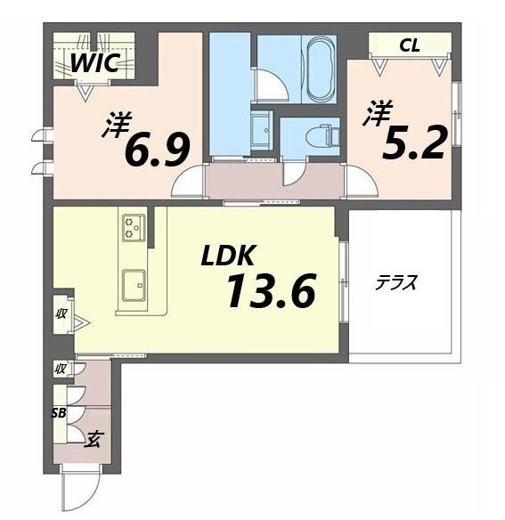 間取図(平面図)