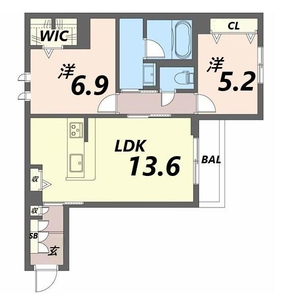 間取図(平面図)