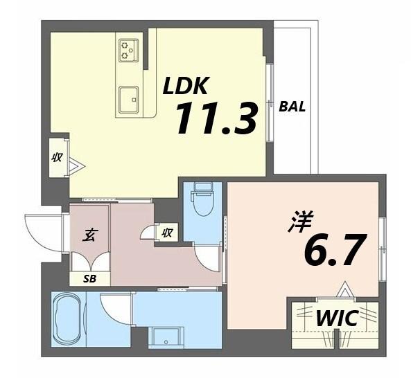 間取図(平面図)