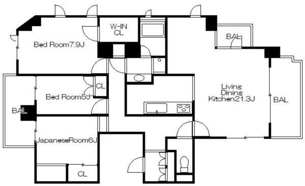 間取図(平面図)