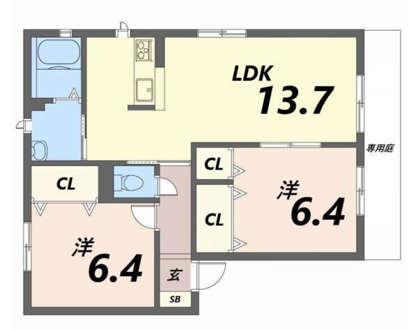 間取図(平面図)