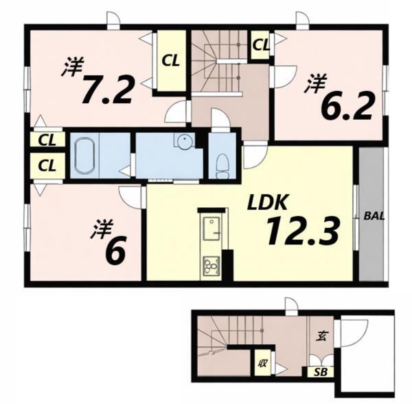 間取図(平面図)