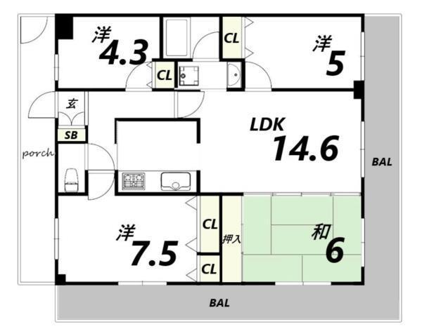 間取図(平面図)