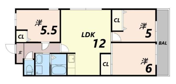 間取図(平面図)