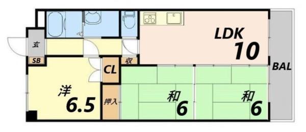 間取図(平面図)