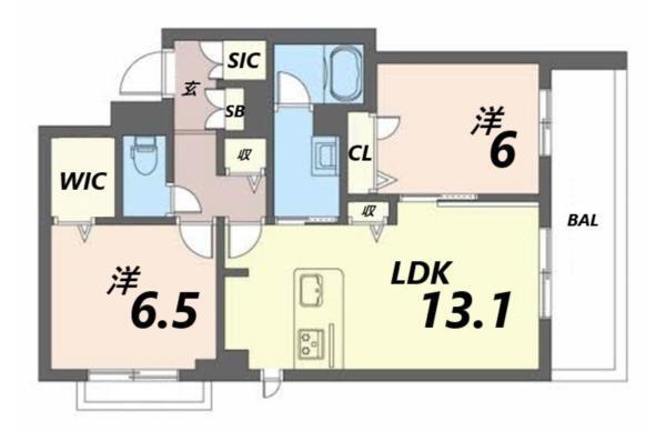 間取図(平面図)