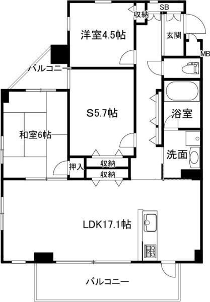 間取図(平面図)